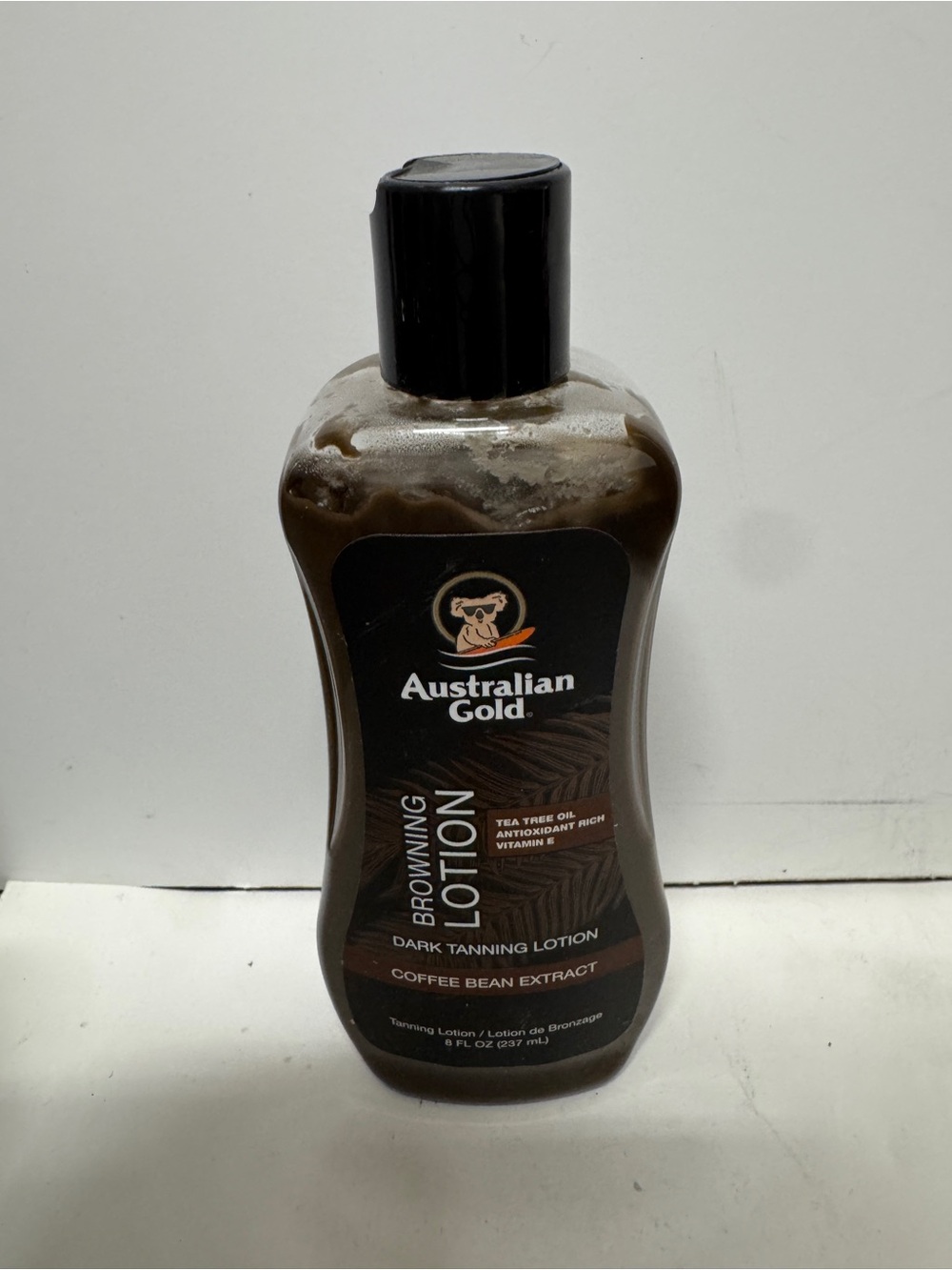 Australian Gold Browning Lotion Dark Tanning Lotion 8 OZ